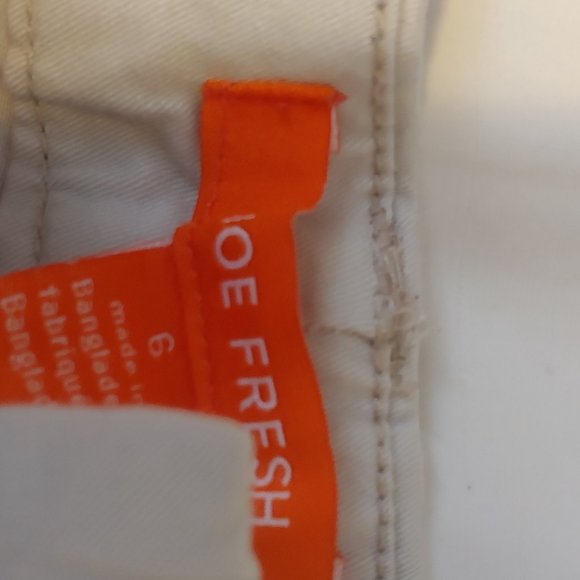 Joe Fresh size 6 cargo shorts - Picture 3 of 3